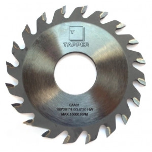 Пильный диск 100х30_4.0/3.0 z20 WZ пазовый TR13020 TAPPER